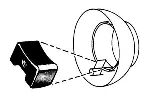 1954-1959 Turn Signal Wedge - GM Truck