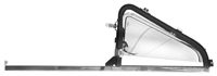 1951-1954 Vent Window Assembly Chrome/Clear (Passenger Side) - GM Truck