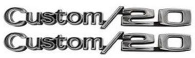 1969-1972 Fender Emblems - Chevy Truck