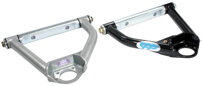 1963-1970 A-Arm Tubular Control Arms Set Black or Silver Upper - Chevy/GM Truck