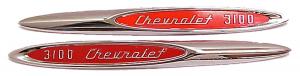 1957 Fender Emblems - Chevy Truck