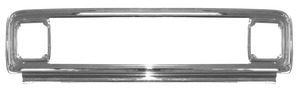 1971-1972 Chevrolet Pickup Truck Chrome Steel Outer Grille Shell - GM Truck.