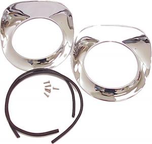 1955-1957 Headlight Bezels - GM Truck