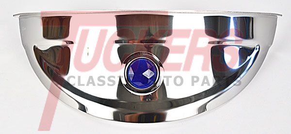 7" Headlight Visor w/Blue Dot - Universal
