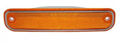 1973-1980 Side Marker Deluxe with Trim Original Style Front Right/Left Amber - Chevy/GMC Truck