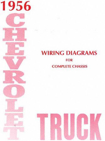 1956, Original Style Wiring Diagram Booklet