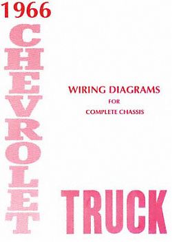 1966 Wiring Diagram Booklet - Chevy Truck