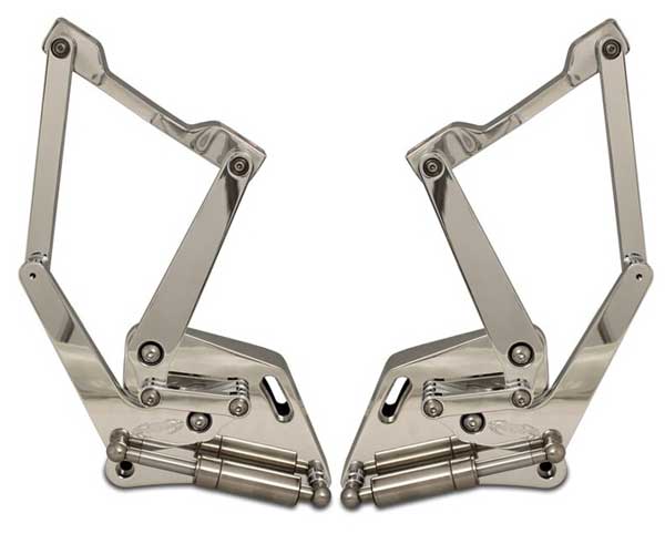 1960-1966 Polished Billet Hood Hinge Chevy - GMC