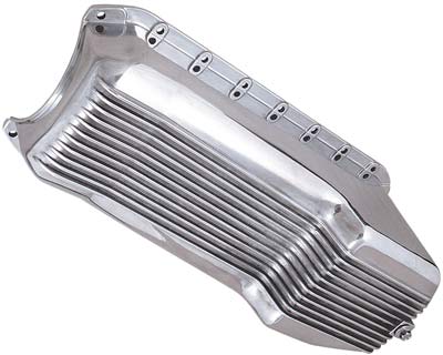 1965-1979 Oil Pan Aluminum (LH Dip) SB - Chevy/GMC Truck
