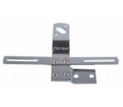 1947-1953 Taillight Bracket Stainless Steel Driver Side w/License Plate Bracket