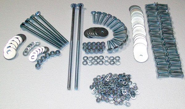 1947-1953 Bed to Frame Bolt Kit (Zinc) - GM Truck