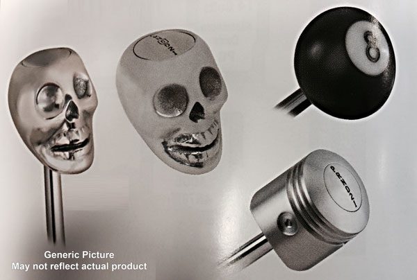 PISTON SHIFTER KNOB FOR POWERGLIDE WITH LOKAR SHIFTER