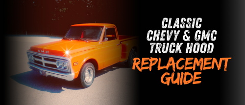 GMC Truck Hood Classic Chevy GM Trucks