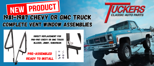 1981-1987 Squarebody Vent Window Assembly