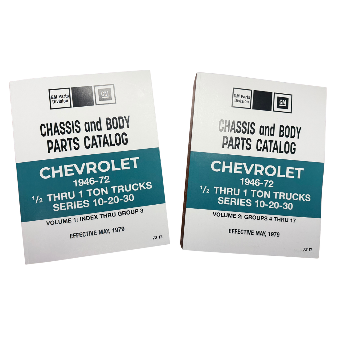 1946-1972 Chevrolet Truck Chassis and Body GM Factory Parts Catalog