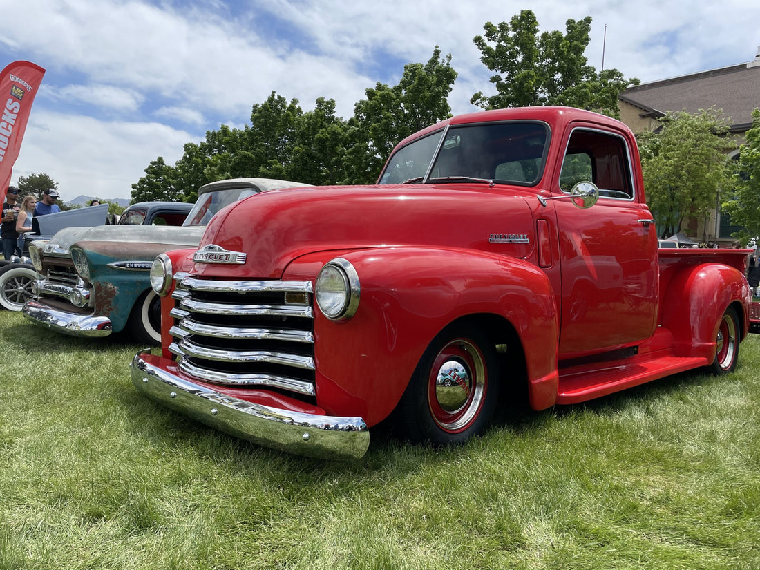 1947 1948 1949 1950 1951 1952 1953 1954 Chevy Truck Red - Tuckers Classic Auto Parts Customer Photo Gallery