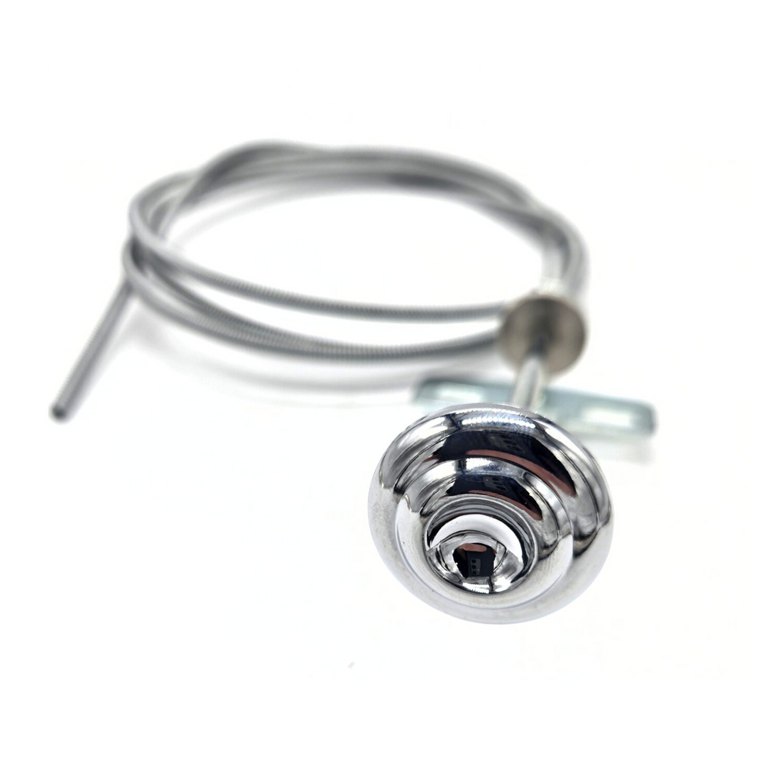 1955-1959 Chevy or GMC Truck - Chrome Cowl Vent Knob w/ Cable - Tuckers Classic Auto parts