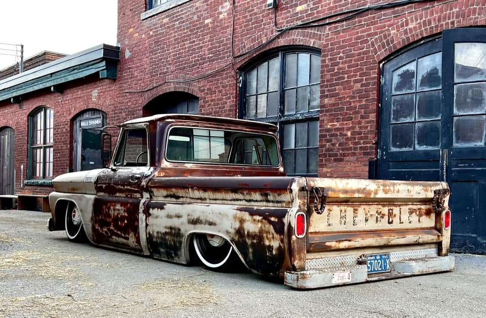 1960-1966 Chevy C10 Truck Patina Slammed Pickup - Tuckers Classic Auto Parts Customer Photo Gallery