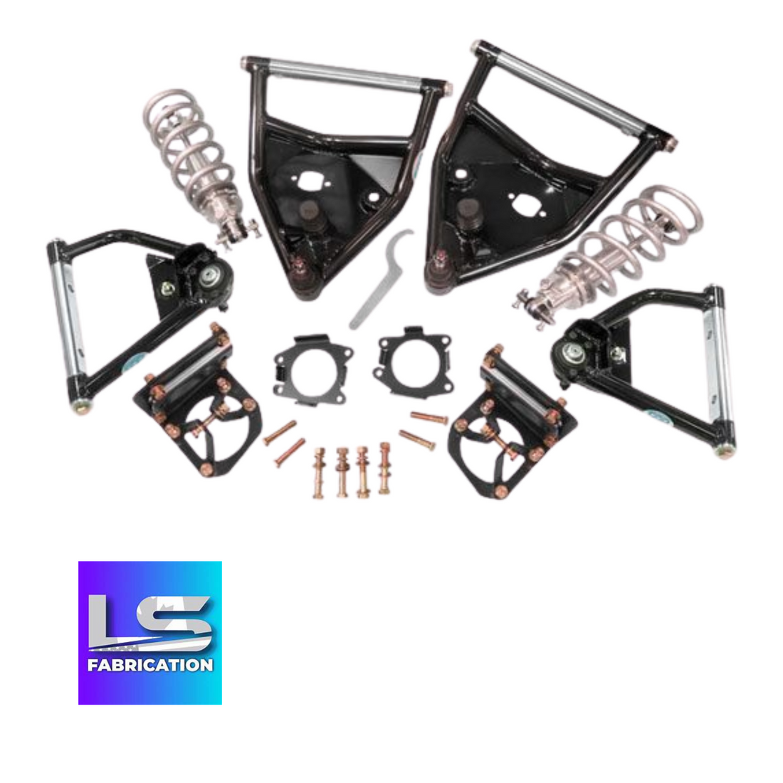 1963-1970 Chevrolet & GMC C10 Pickup Truck Front Coil-Over Tubular Suspension Kit