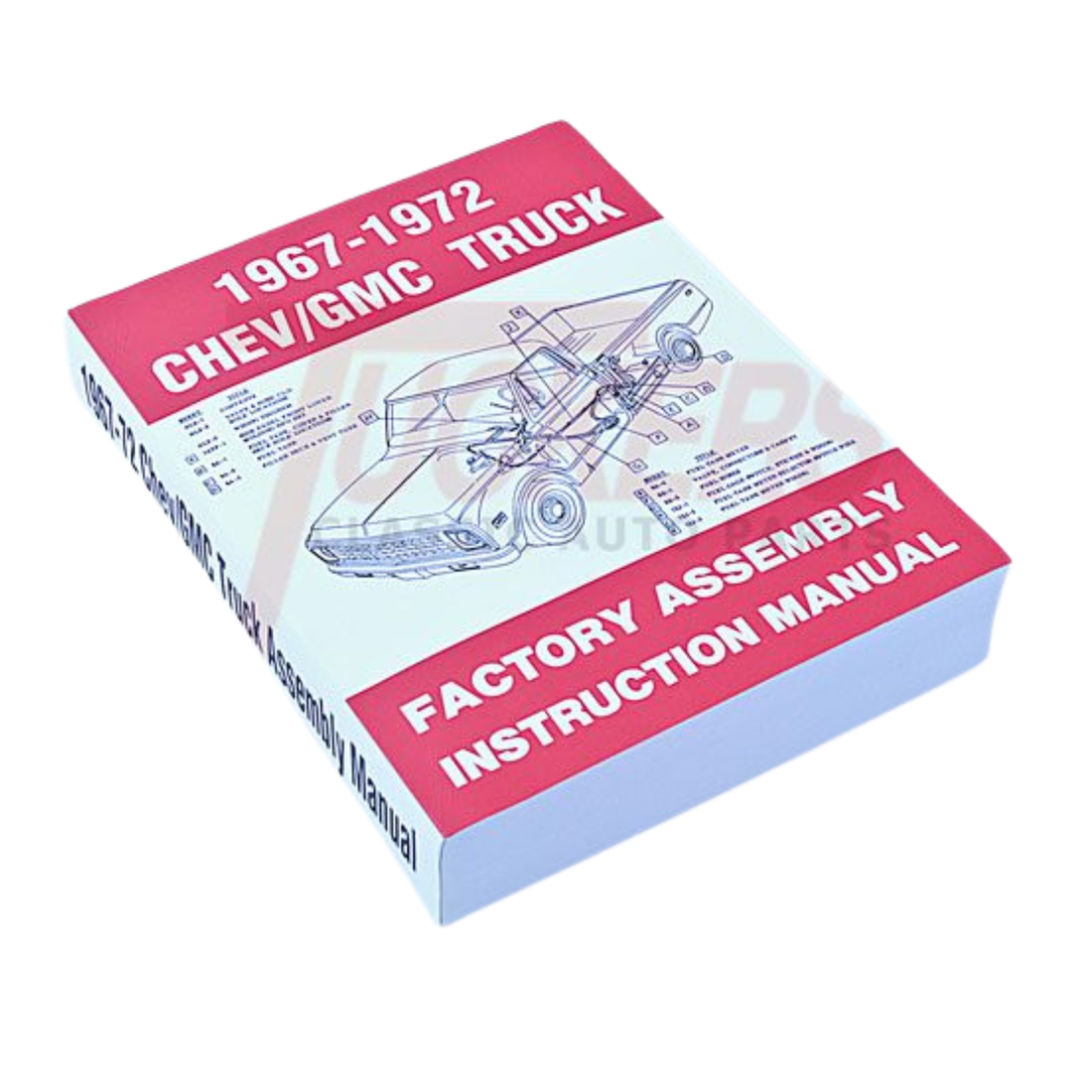 1967-1972 Chevy C10 GMC Truck Assembly Manual