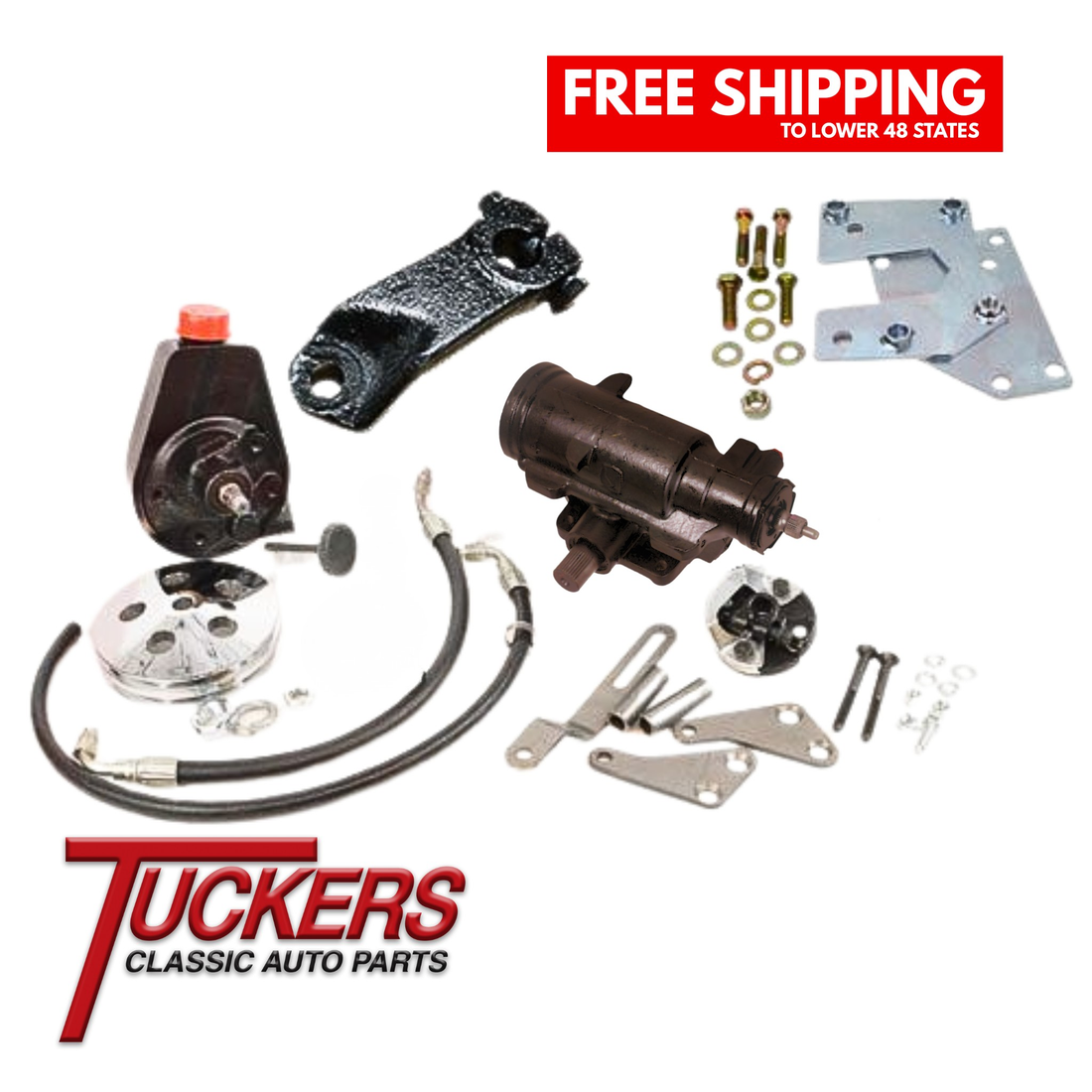 1967-1972 Chevy Truck 4x4 power steering kit