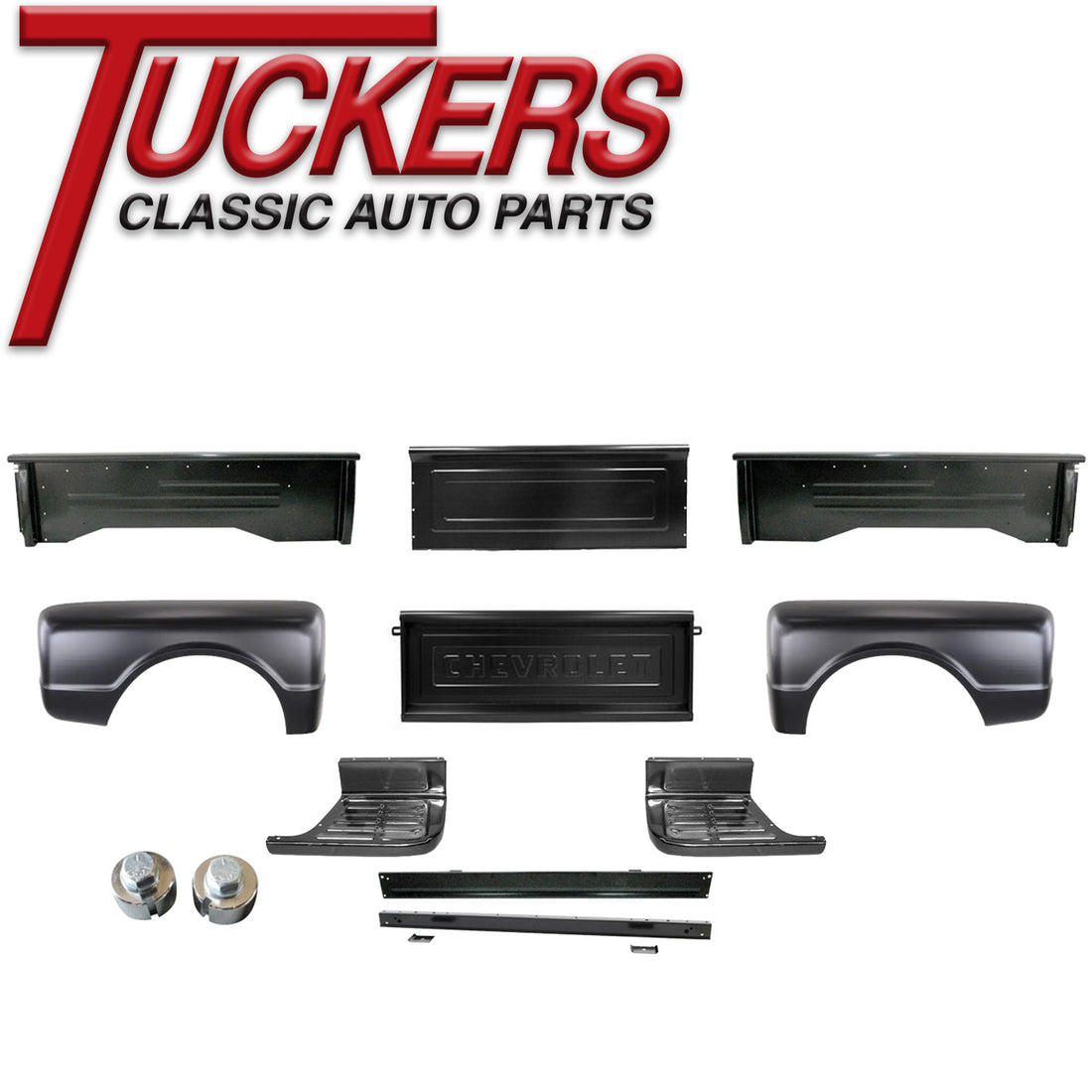 1967 Short Bed Stepside Assembly Sheet Metal Kit - Chevy Truck