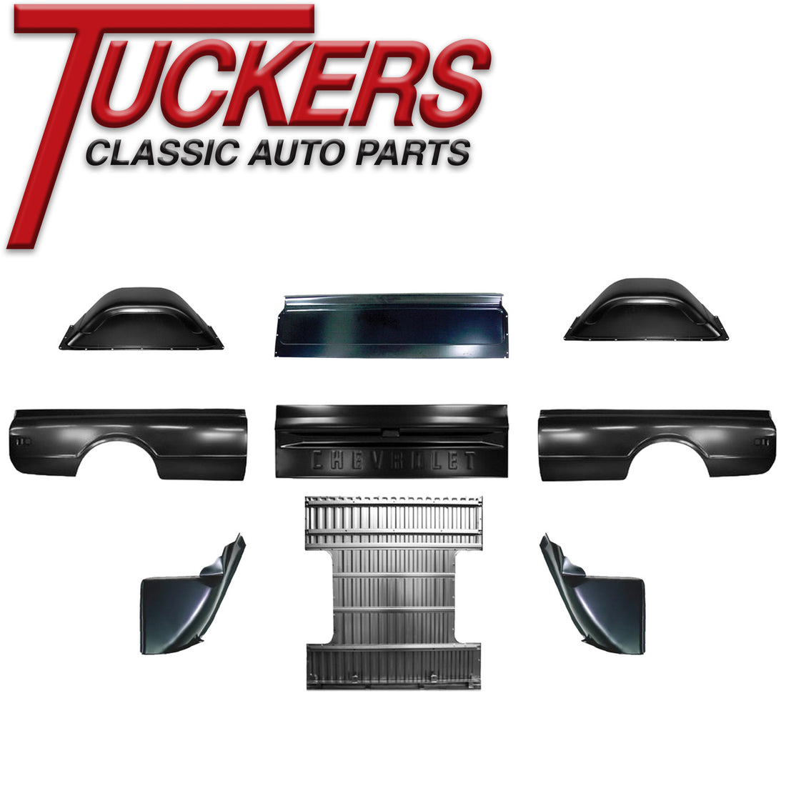 1968-1972 Long Bed Fleetside Assembly Sheet Metal Kit - Chevy Truck