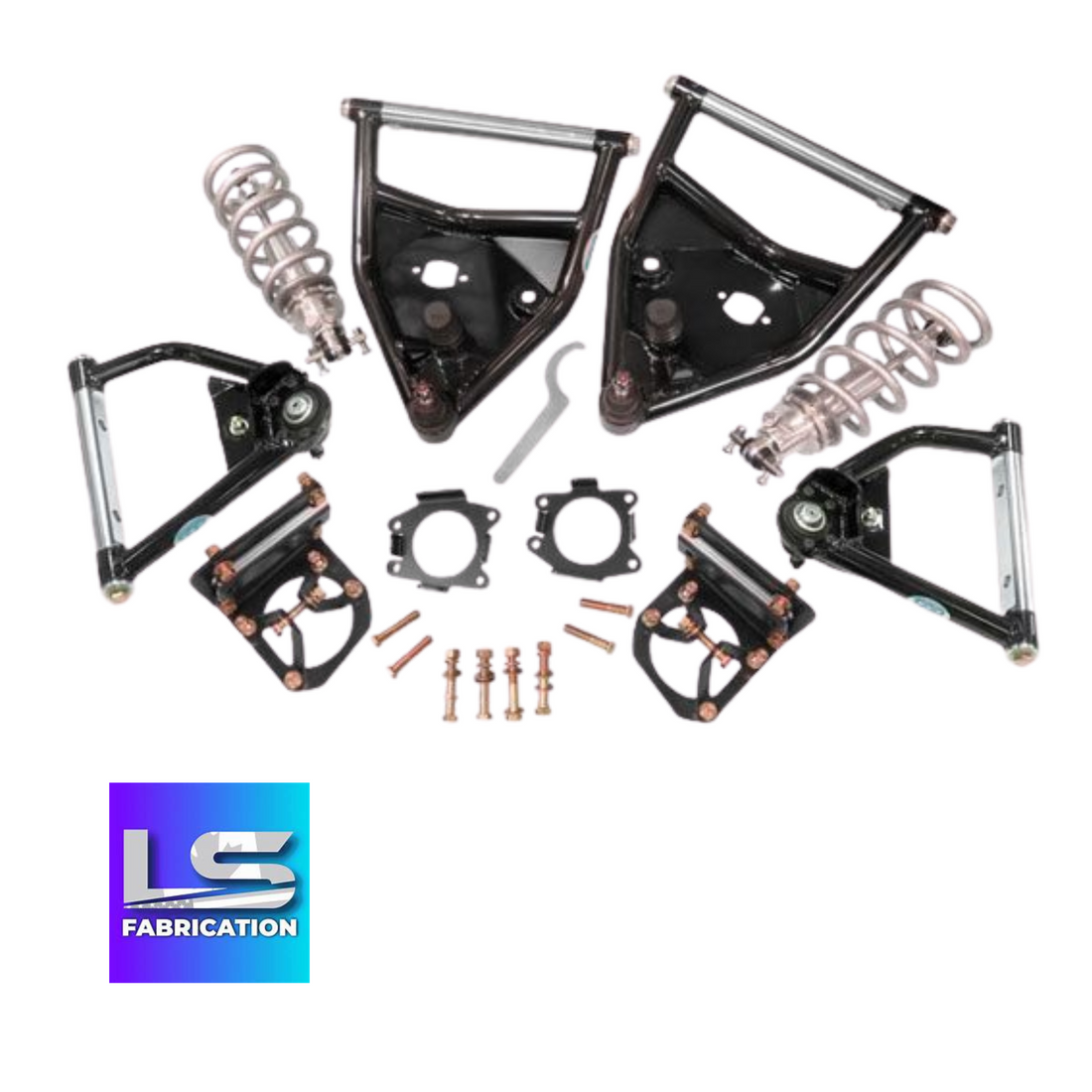 1971-1972 Chevrolet & GMC C10 Pickup Truck Front Tubular Coil-Over Suspension Kit