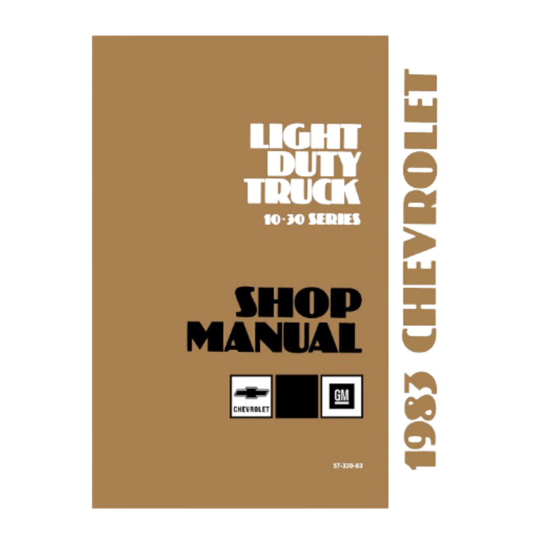 1983 Chevy Light Duty Truck 10-30 Series Factory Shop Manual with Wiring Diagrams – Print