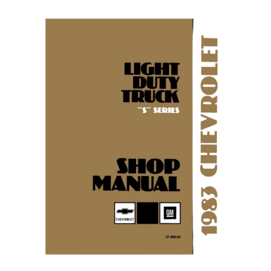 1983 Chevy S10 &amp; S10 Blazer Factory Shop Manual with Wiring Diagrams – Print