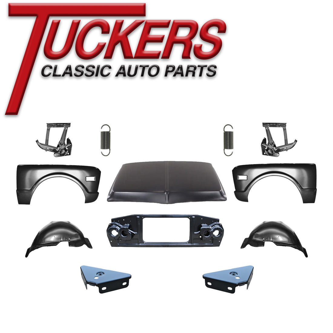 1969-1972 Front End Sheet Metal Kit - GMC Truck Tuckers Classic Auto Parts
