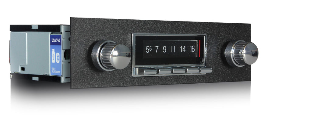 Custom Autosound 1960-1963 GMC Truck Radio USA740 - CAM-GMTKLM-740