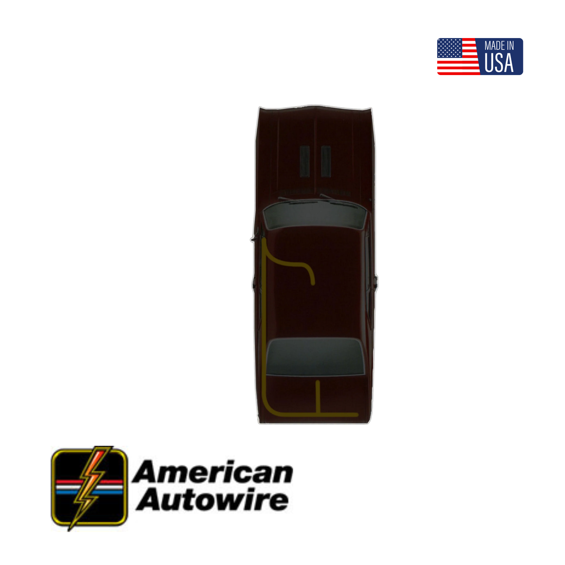 American Autowire-1955 Taillight Wire Harness-GM Truck-34370