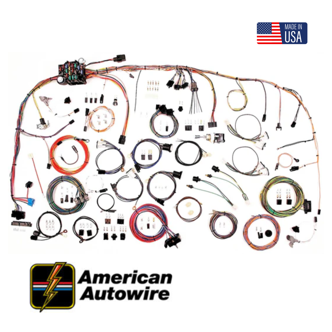 American Autowire 1973-1982 Wiring Harness Kit Complete - Chevrolet & GMC Truck 510347 American Autowire