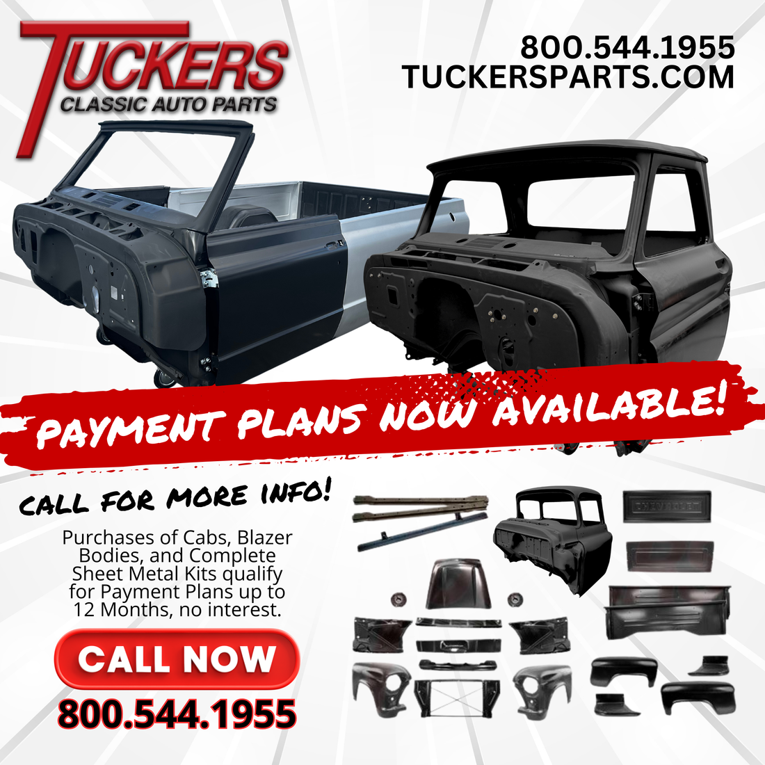 Classic Chevy Truck Cab Blazer Body Reproduction C10 Truck K5 Blazer Tuckers Classic Auto Parts