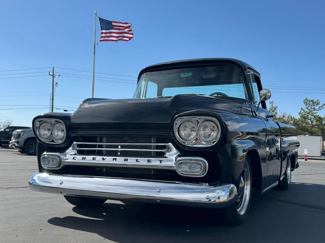 Classic Chevy Truck Parts 1958 Chevy Fleetside Pickup Tuckers Classic Auto Parts