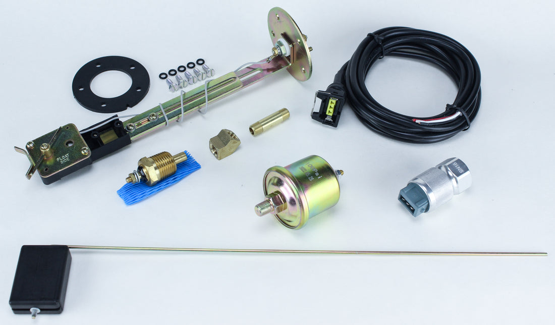Classic Instruments - 57 CHEVY TETRA AUTOHENTIC GAUGES PKG.-GM - TE01ASLC
