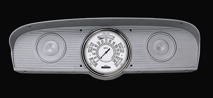 Classic Instruments - 61-66 Ford F-100 Gauge Package White - FT61W
