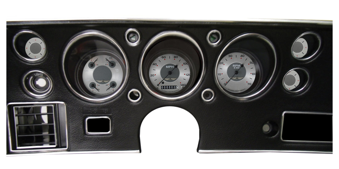 Classic Instruments - All American 1970-72 Chevelle SS Package Gauge - CV70AW