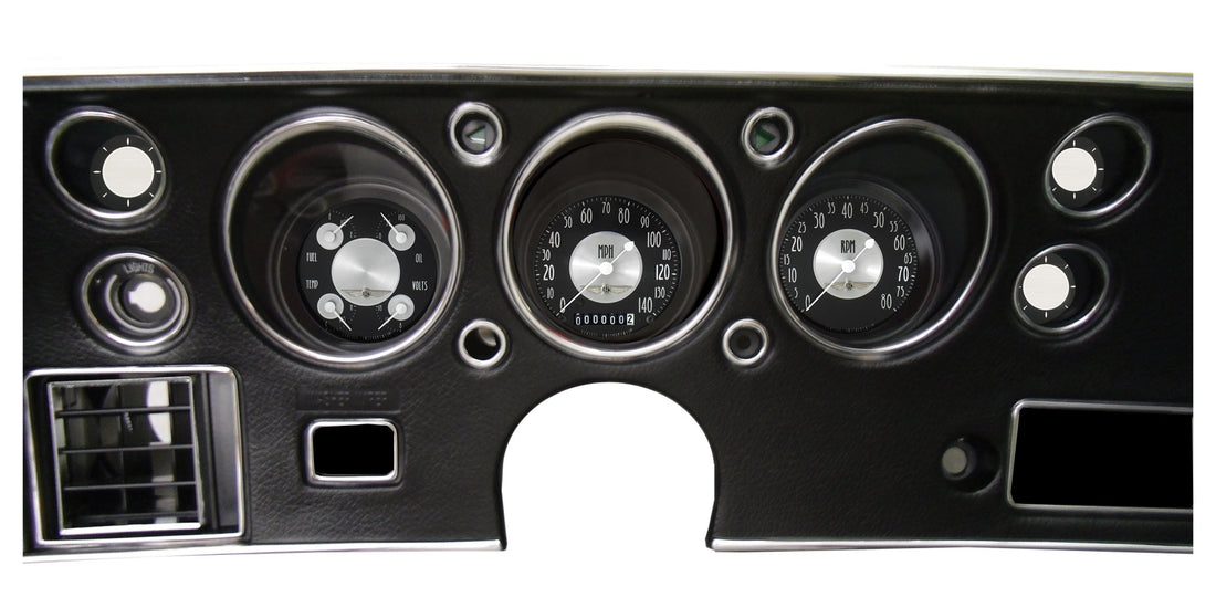 Classic Instruments - All American Trad. Gauge 70-72 Chevelle SS Package - CV70AT