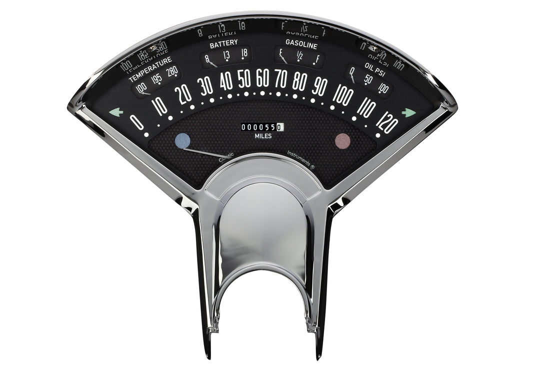 Classic Instruments - Classic Instruments Gauge Bel Era III Black - BET00B