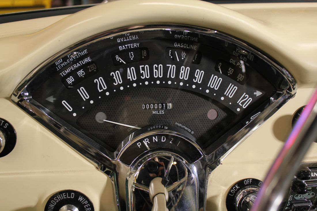 Classic Instruments - Classic Instruments Gauge Bel Era III Black - BET00B