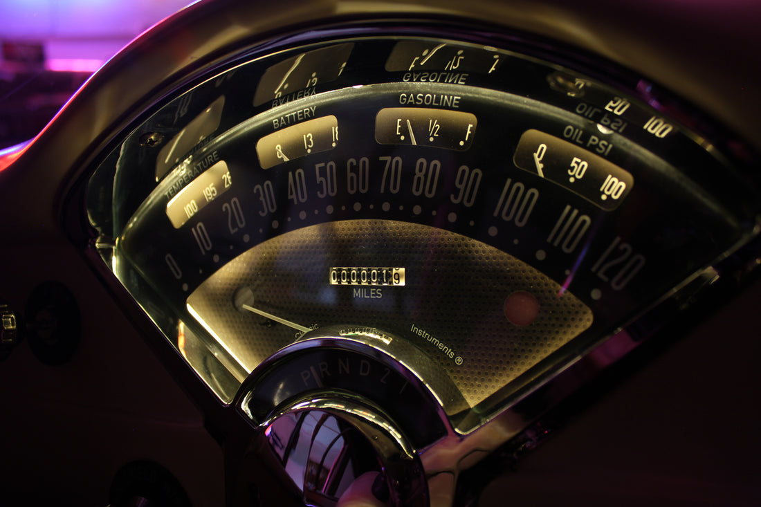 Classic Instruments - Classic Instruments Gauge Bel Era III Black - BET00B