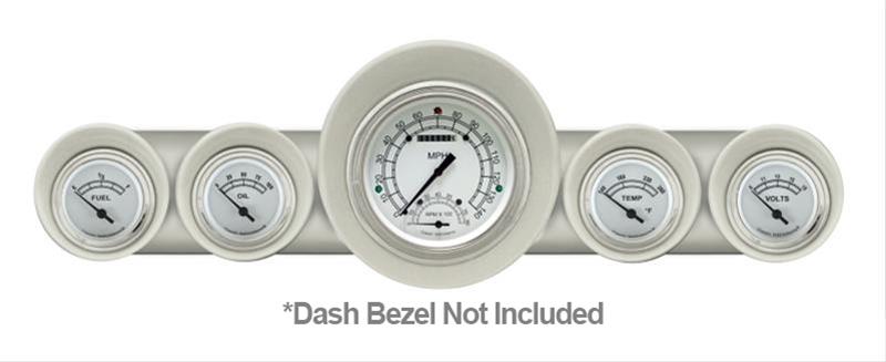 Classic Instruments - Classic White Gauge 1959-60 Full-size Chevy - CH59CW65