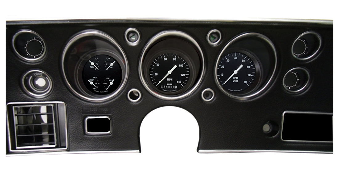 Classic Instruments - Hot Rod Gauge 1970-72 Chevelle SS Package - CV70HR