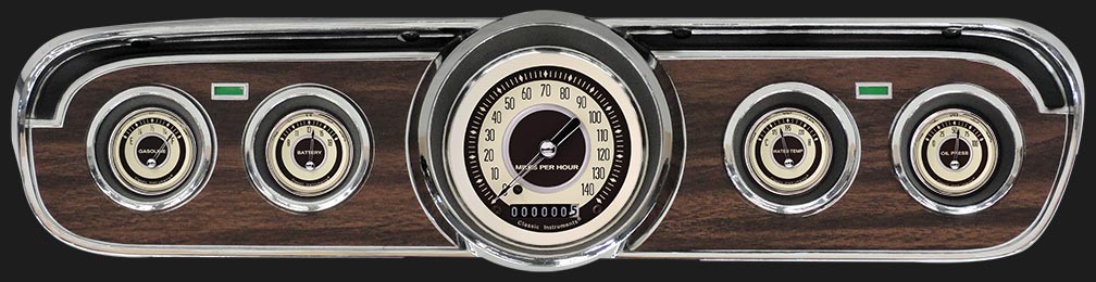 Classic Instruments - Nostalgia VT 1965-66 Gauge Mustang Package - MU65NT00