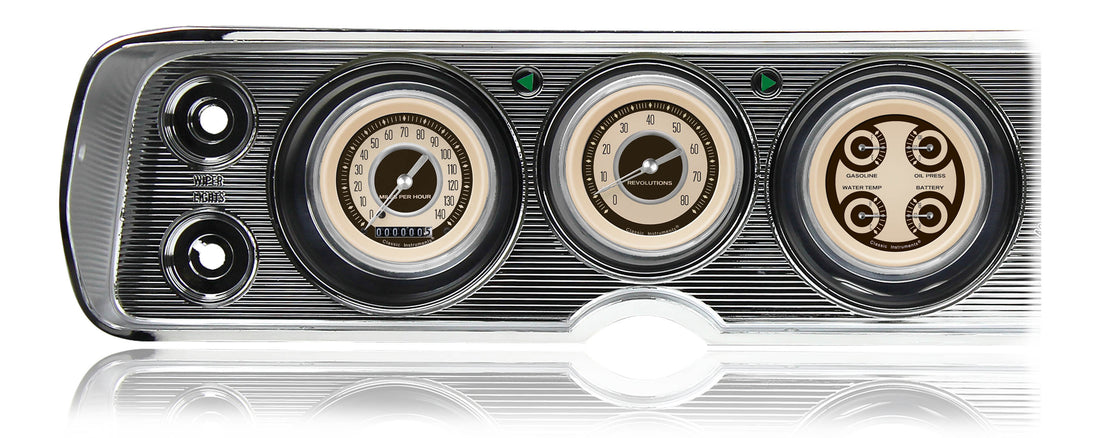 Classic Instruments - Nostalgia VT Gauge 1964-65 Chevelle Package - CV64NT