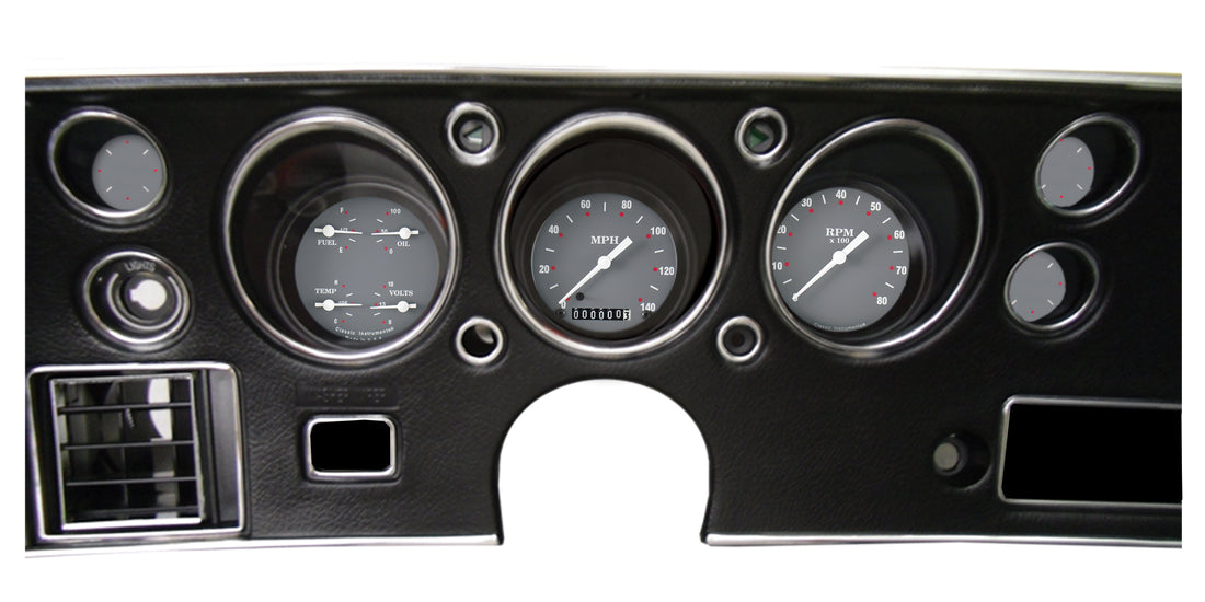 Classic Instruments - SG Series Gauge 1970-72 Chevelle SS Package - CV70SG