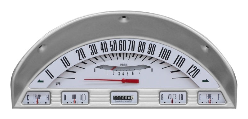 Classic Instruments - The White Package Gauge for 1956 Ford Truck - FT56WT