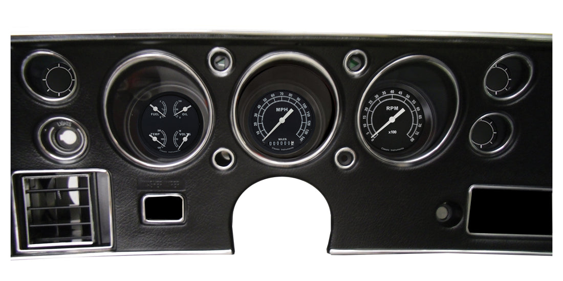 Classic Instruments - Traditional Gauge 1970-72 Chevelle SS Package - CV70TR